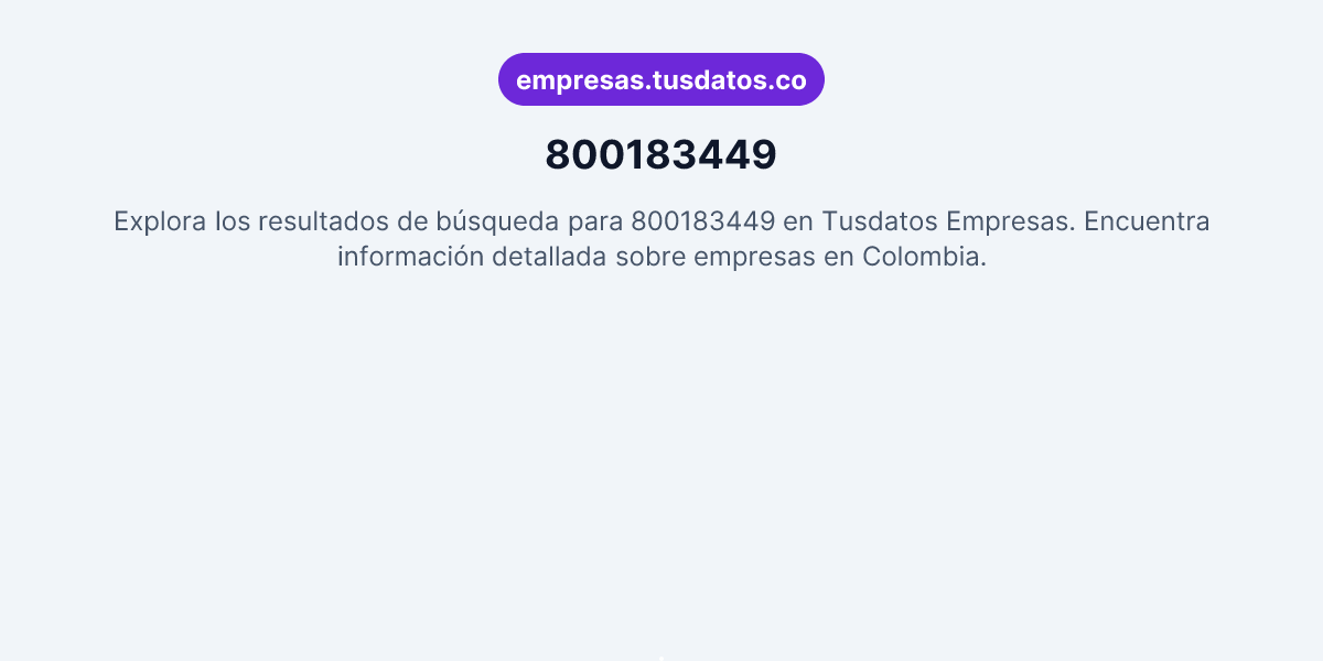 UNIDAD CLÍNICA SAN IGNACIO S.A.S 800183449